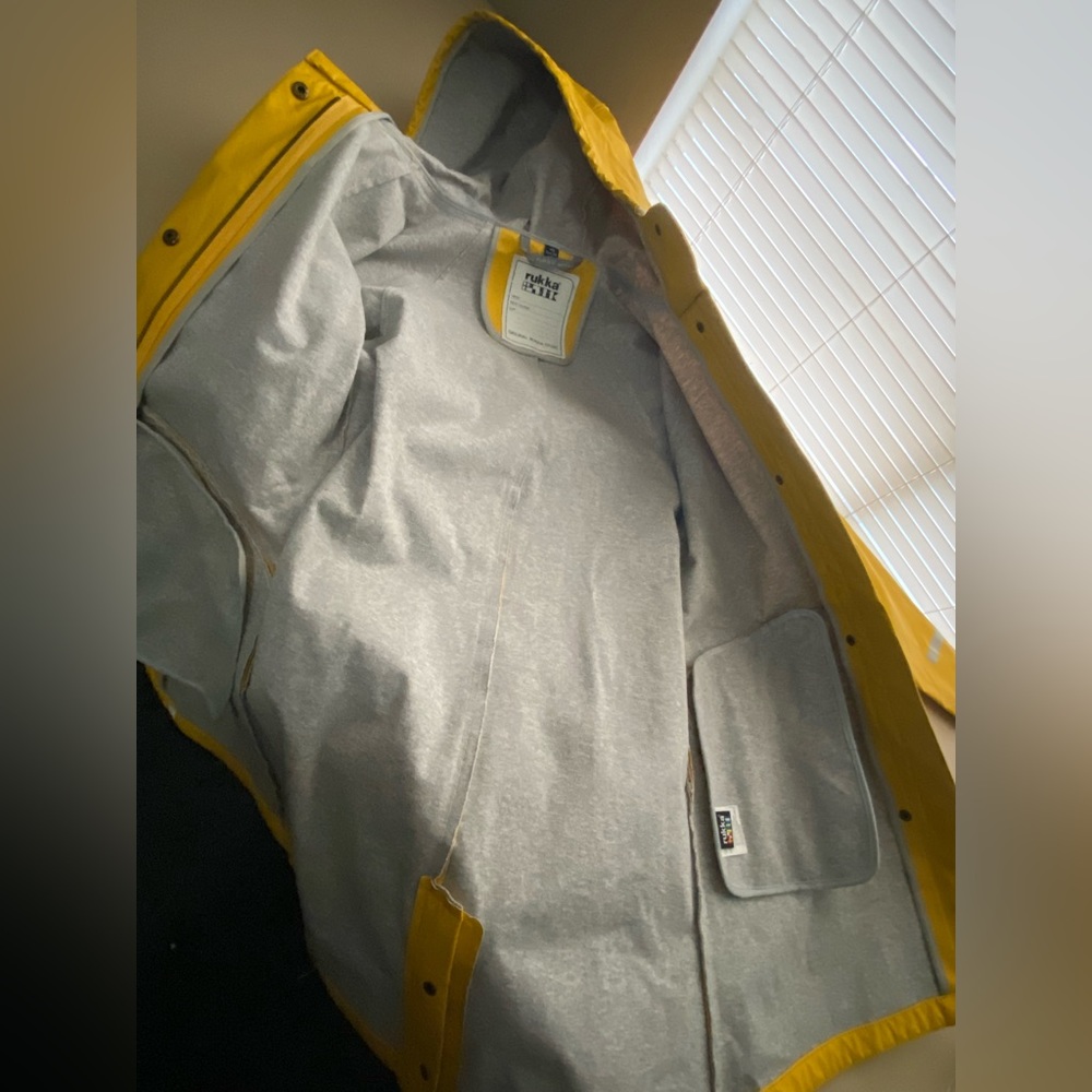 Rukka yellow rain coat - Picture 12 of 12